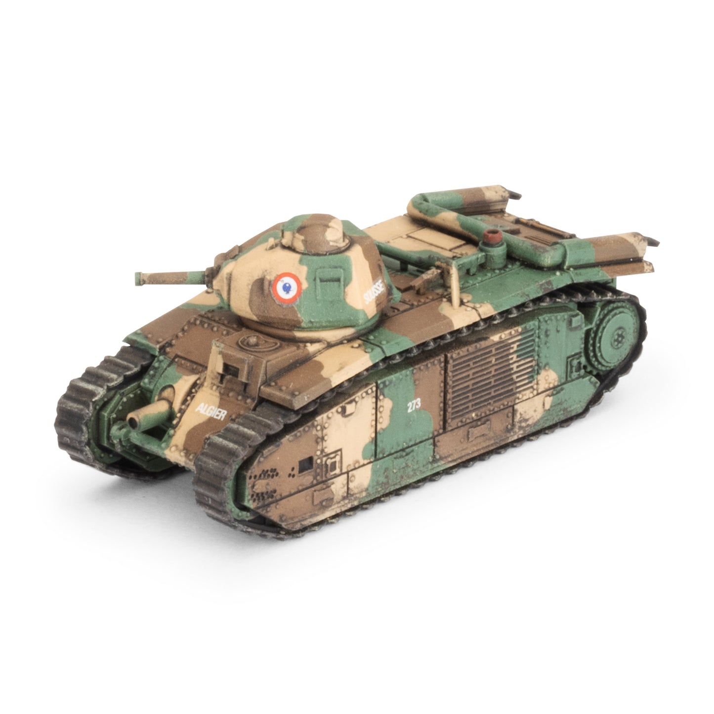 Flames of War: FRX11 Char B1 bis Tank Platoon (x5 Plastic)