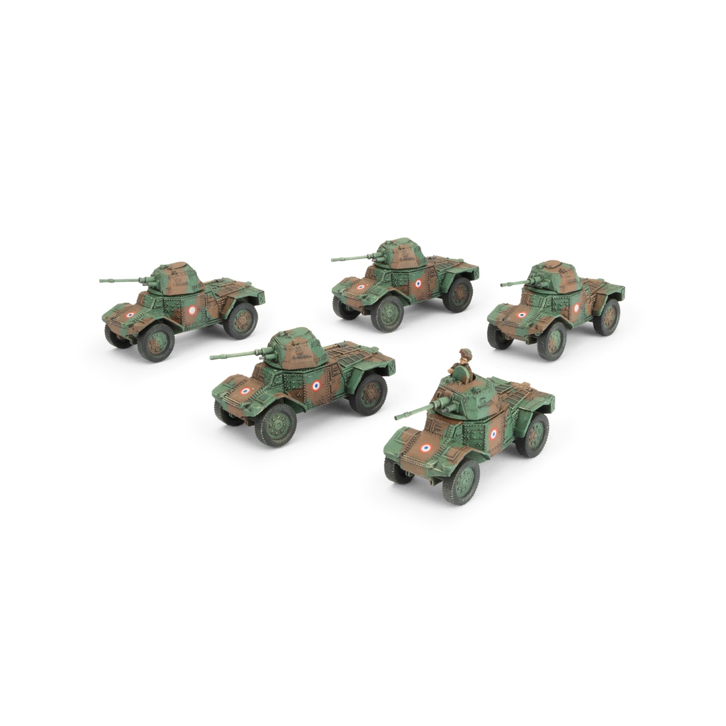 Flames of War: FRX12 Panhard AMD Deep Recon Platoon (x5)