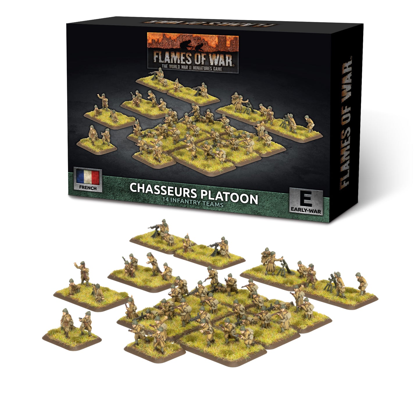 Flames of War: FRX13 Chasseurs Platoon (Plastic)