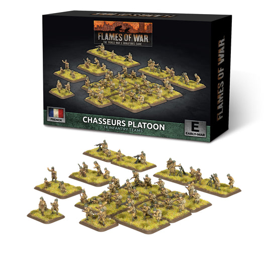Flames of War: FRX13 Chasseurs Platoon (Plastic)