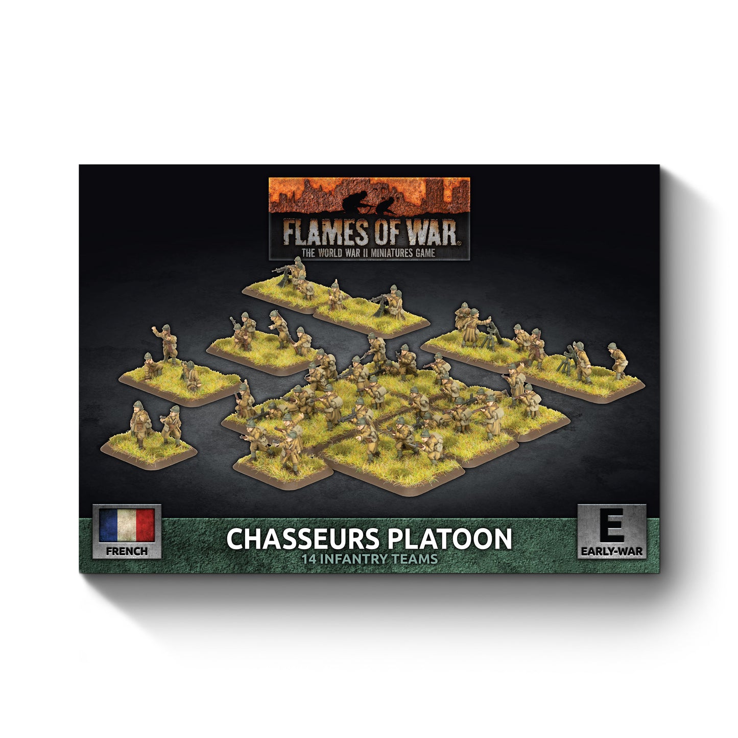 Flames of War: FRX13 Chasseurs Platoon (Plastic)