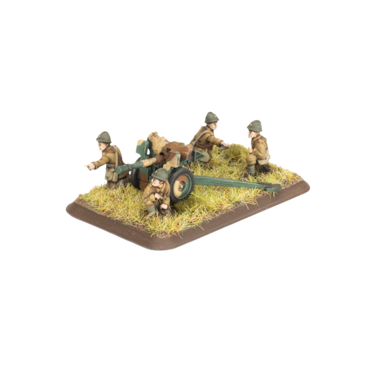 Flames of War: FRX14 Hotchkiss 25mm Anti-tank Platoon (x4 guns)