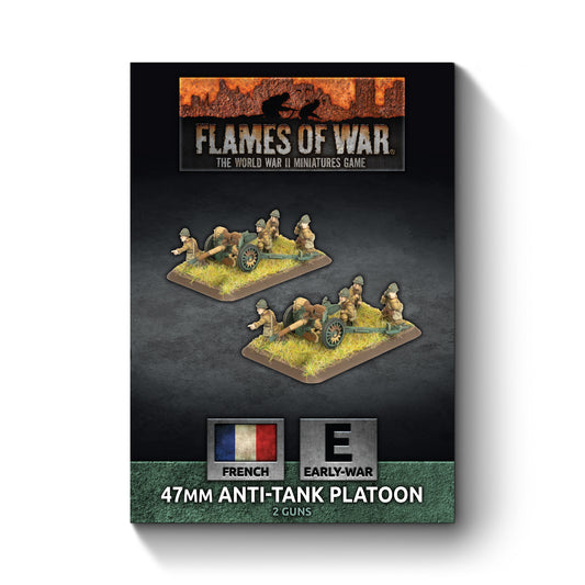 Flames of War: FRX15 APX 47mm mle 1937 Anti-tank Platoon (x2 guns)