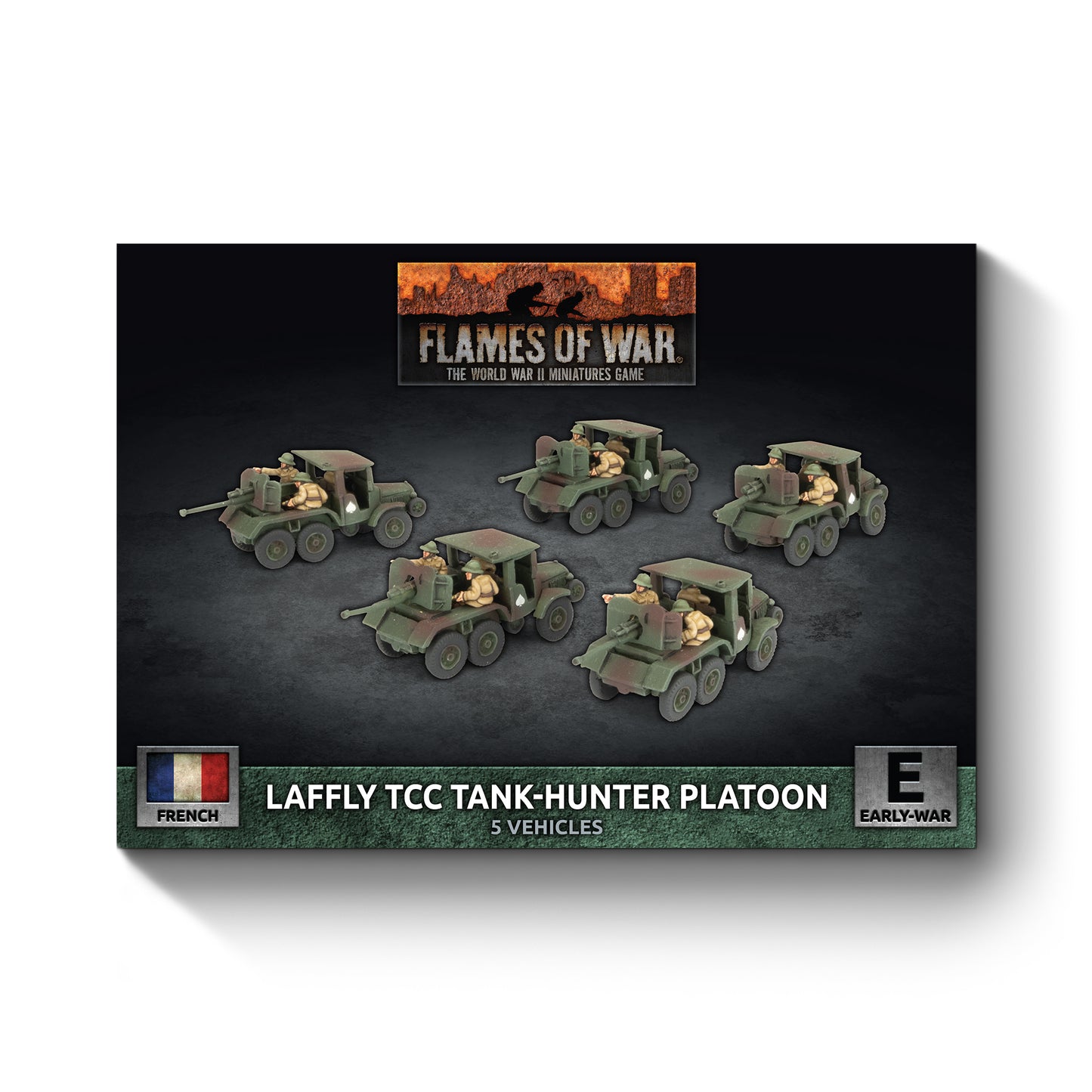 Flames of War: FRX19 Laffly W15 TCC SP Anti-tank Platoon (x5)