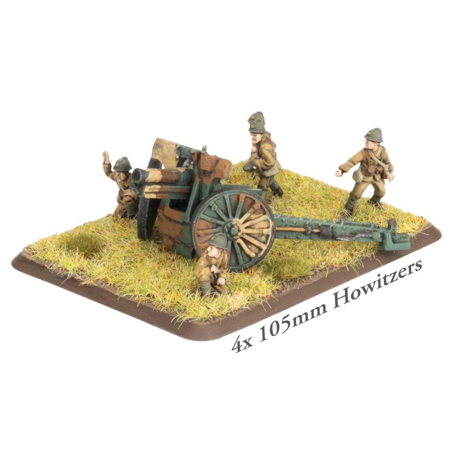 Flames of War: FRX20 105mm Howitzer Battery (x4 guns)