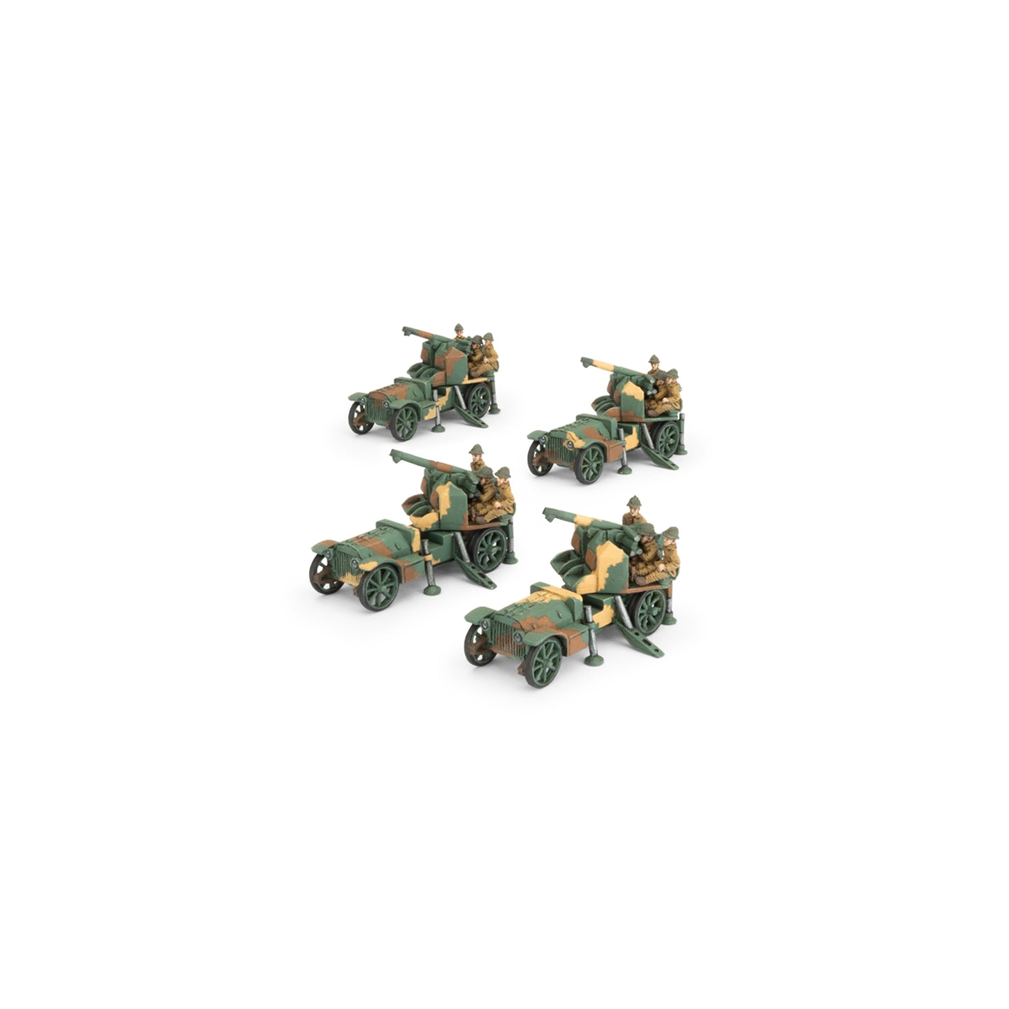 Flames of War: FRX22 75mm SP AA Platoon (x4)
