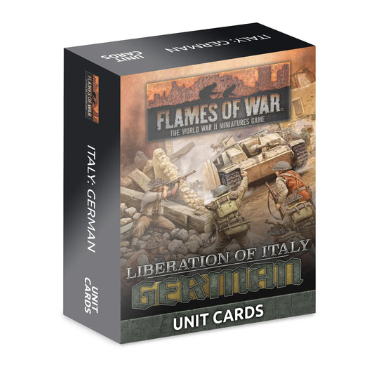 Flames of War: German Unit Card Pack (89 cards)