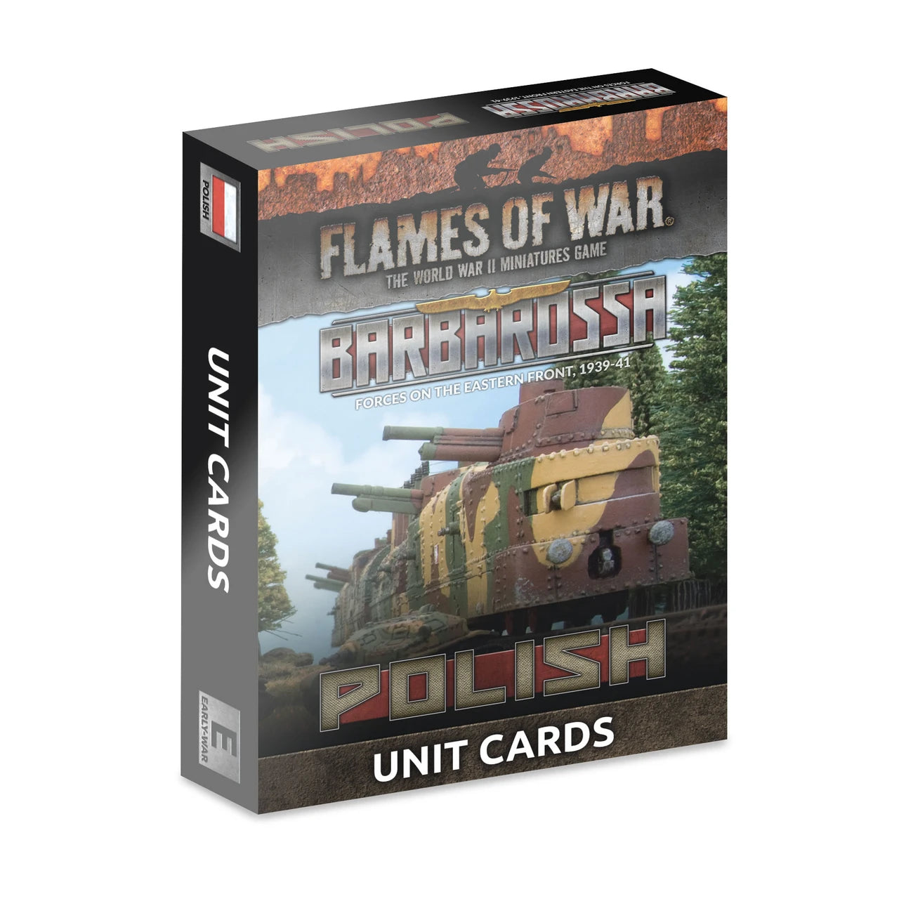 Flames of War: FW282PU Barbarossa Polish Unit Cards (x39) - Limited Edition