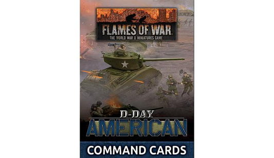 FW262C D-Day: American Command Cards (x50 cards)