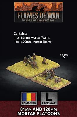 RO705 81mm and 120mm Mortar Platoons