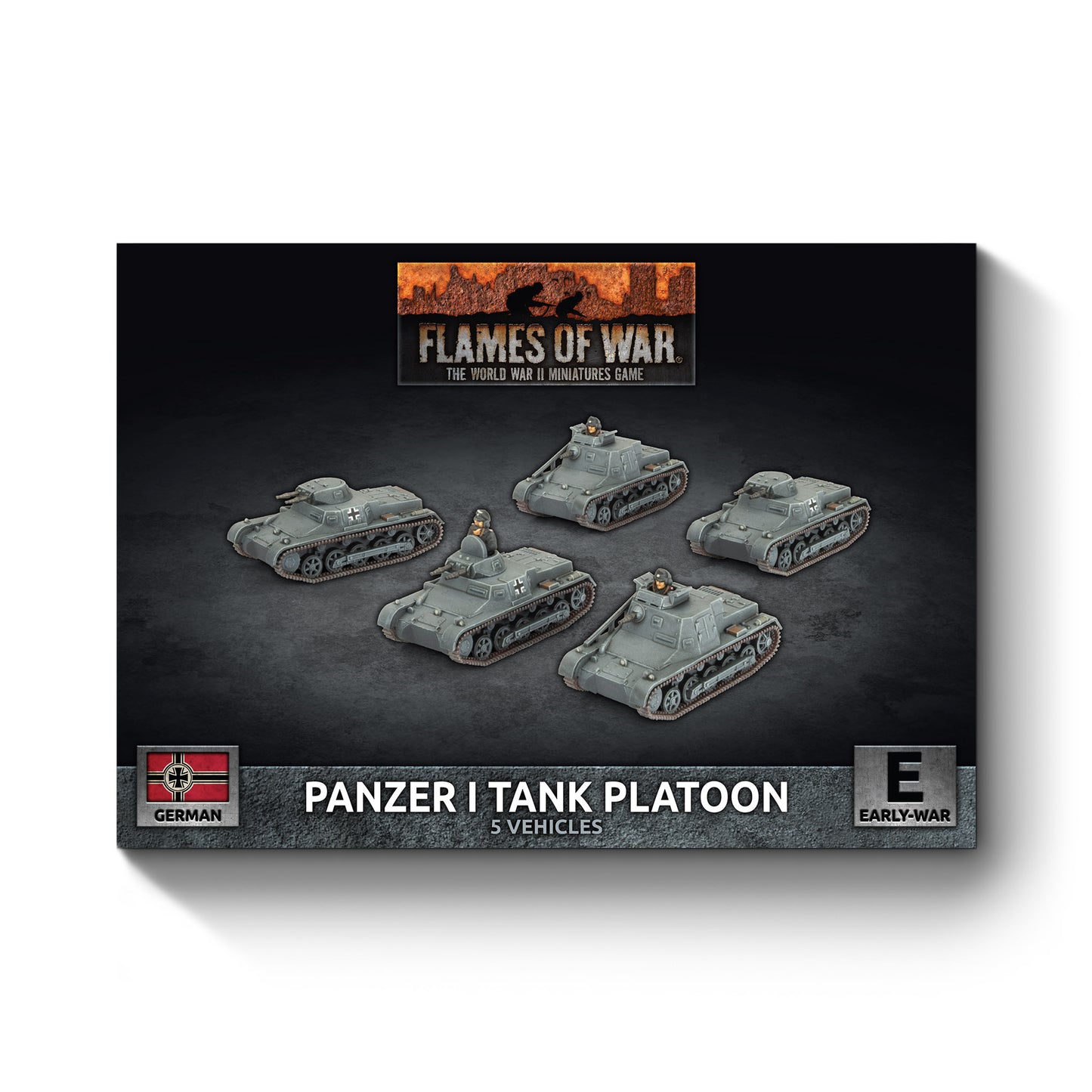 Flames of War: GBX196 Panzer I Platoon (x5 Plastic)