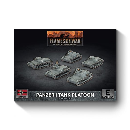 Flames of War: GBX196 Panzer I Platoon (x5 Plastic)