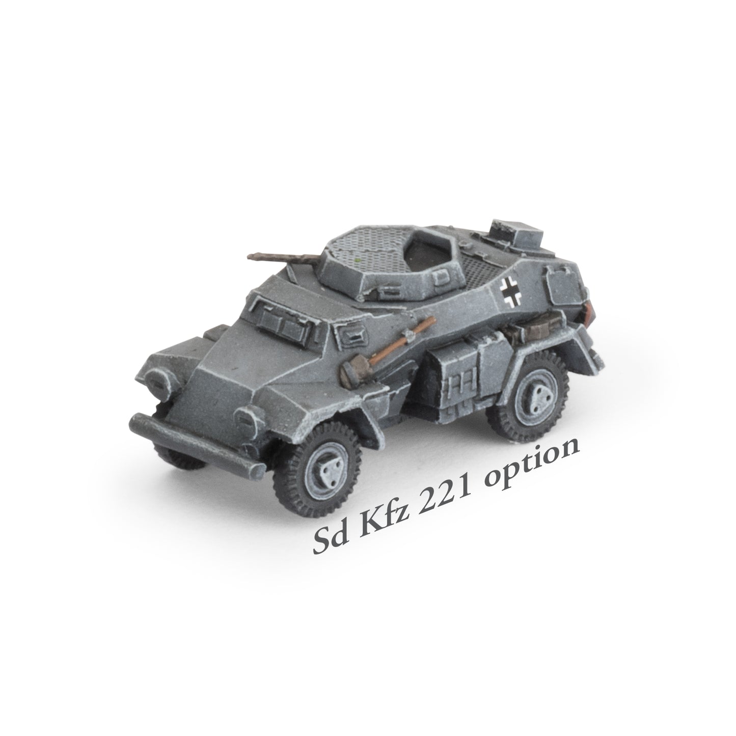 Flames of War: GBX201 Sd Kfz 222 / 221 Scout Troop (x4 Plastic)