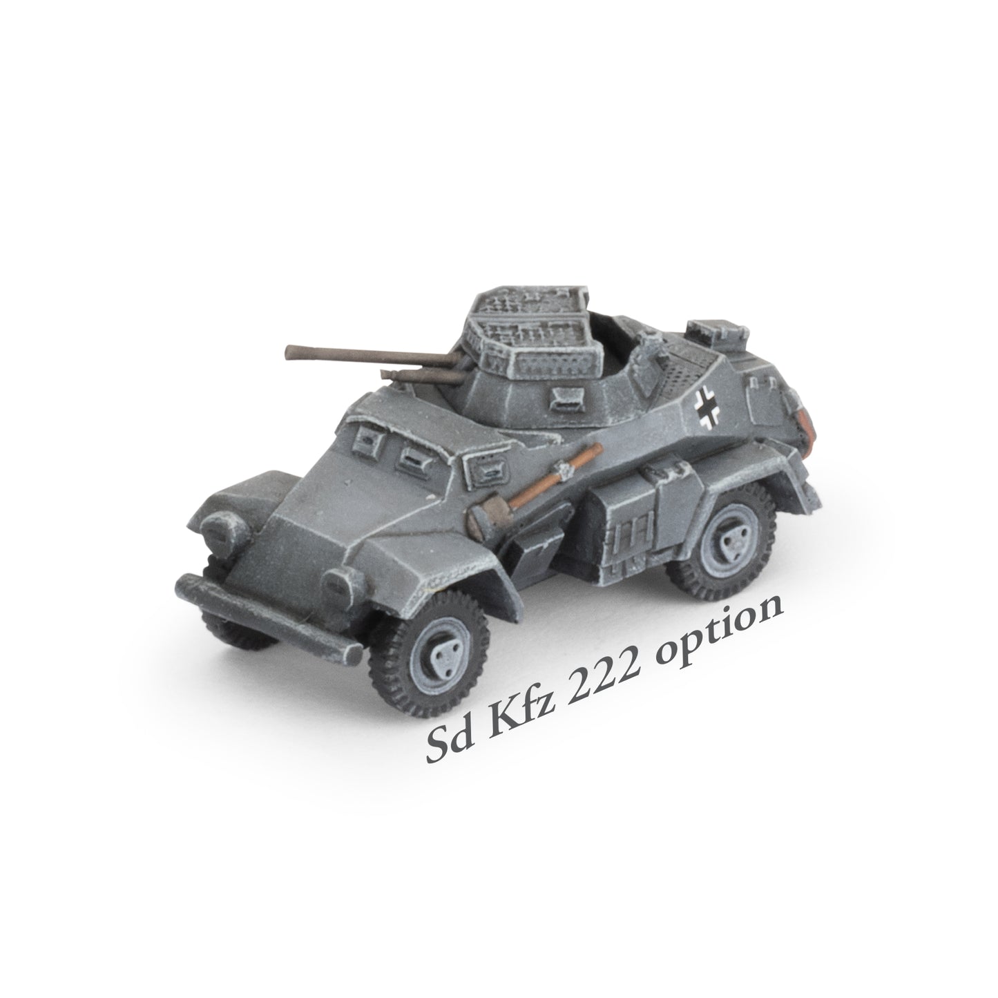 Flames of War: GBX201 Sd Kfz 222 / 221 Scout Troop (x4 Plastic)