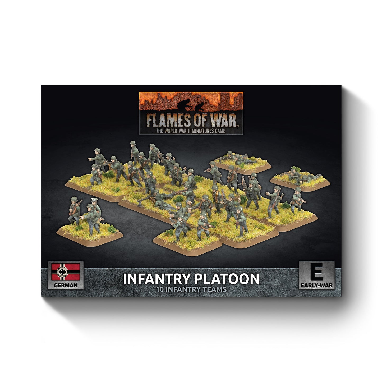 Flames of War: GBX202 Grenadier Platoon (Early, Plastic)