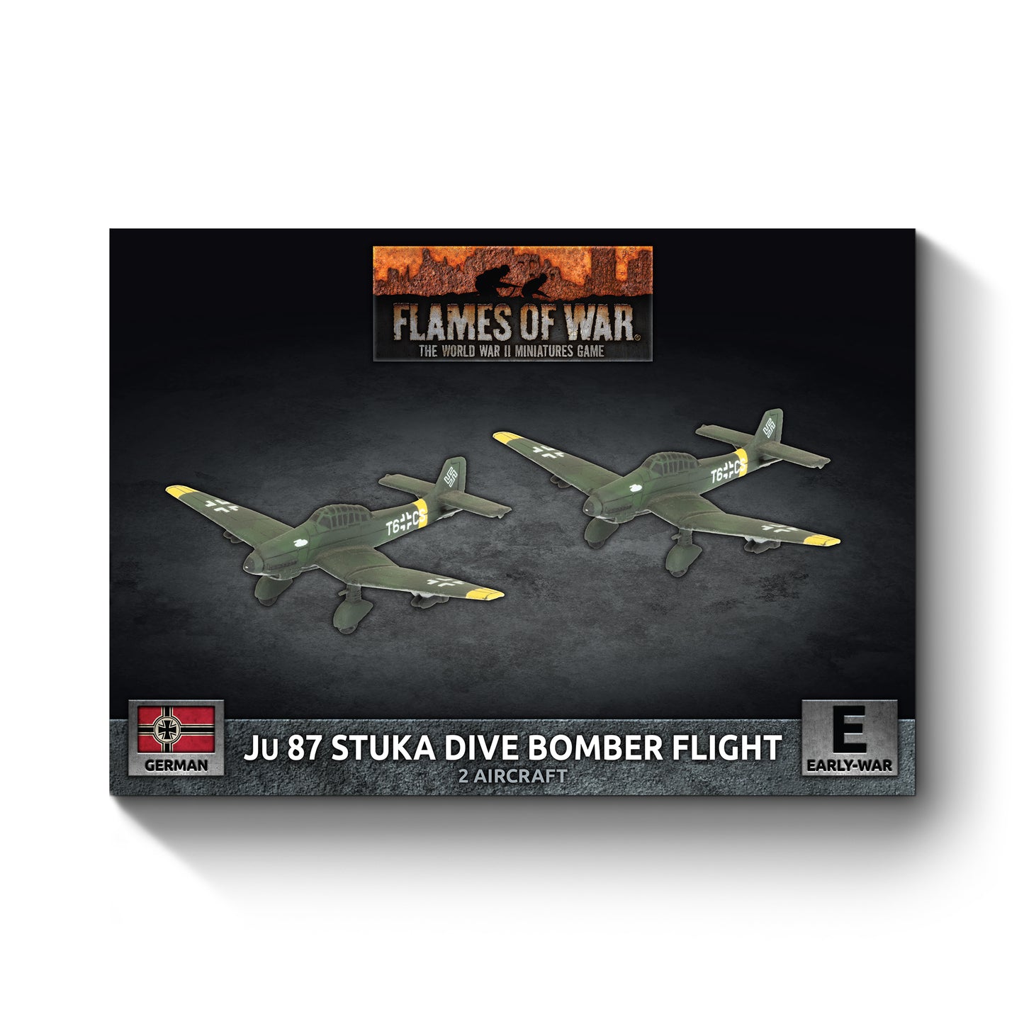Flames of War: GBX210 JU 87 Stuka Dive Bomber Flight (x2)
