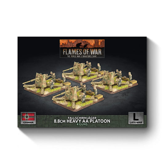Flames of War: FJ 8.8cm Heavy AA (x4 guns Plastic)