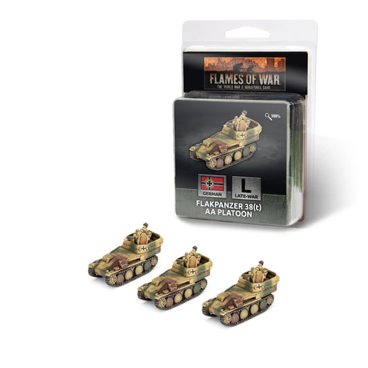 Flames of War: Flakpanzer 38(t) (2cm) (x3)