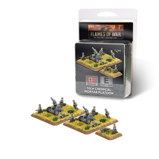 Flames of War: GE598 10cm Chemical Mortar Platoon (x2 guns)