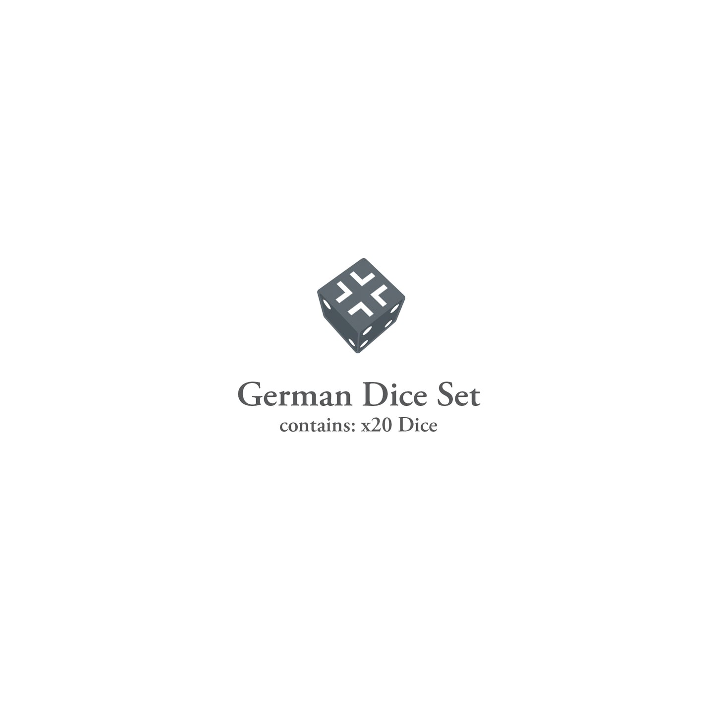 Flames of War: GE912 German EW Dice Set (x20)