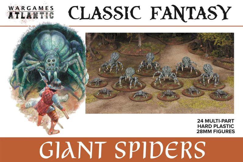 Wargames Atlantic Fantasy Giant Spiders