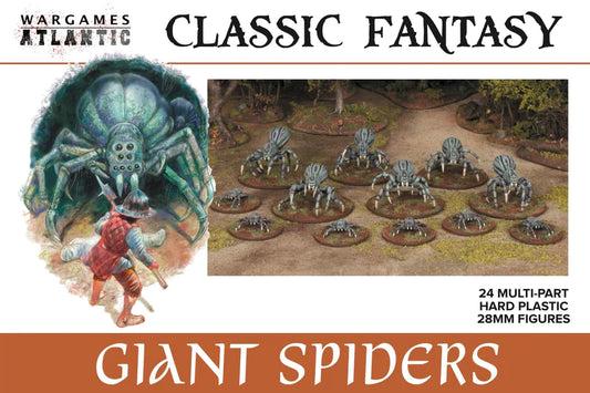 Wargames Atlantic Fantasy Giant Spiders