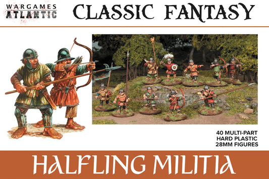 Wargames Atlantic Fantasy Halfling Militia