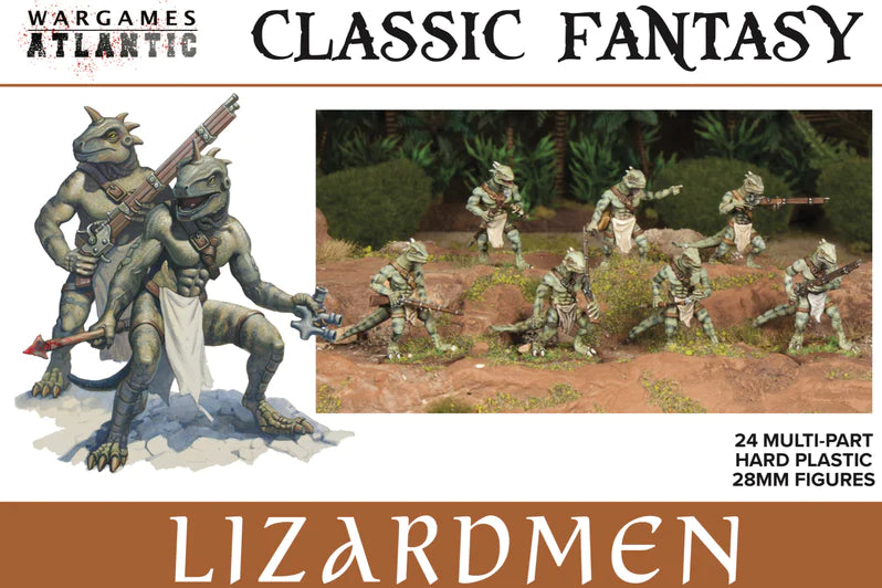 Wargames Atlantic Fantasy Lizardmen