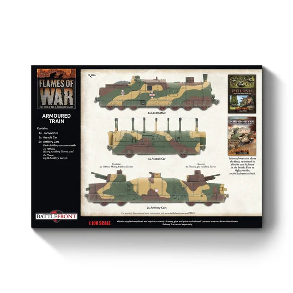 PBX05 Flames of War: Polish Armoured Train - Limited Edition