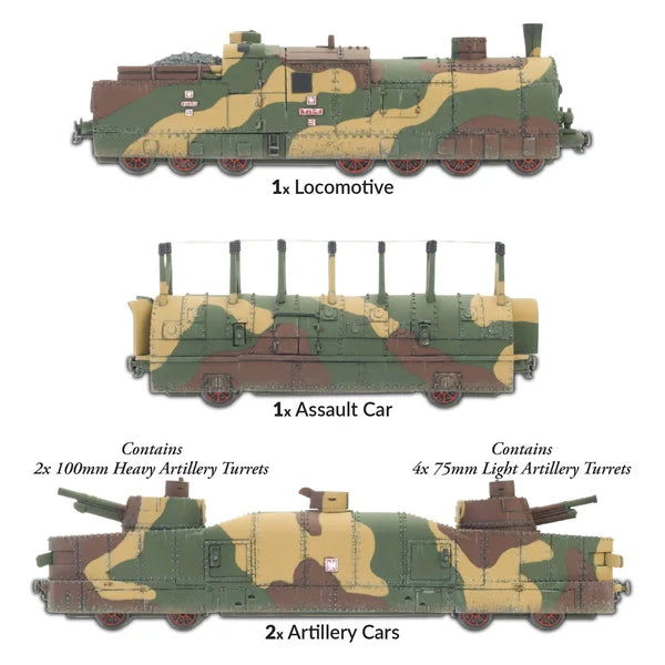 PBX05 Flames of War: Polish Armoured Train - Limited Edition