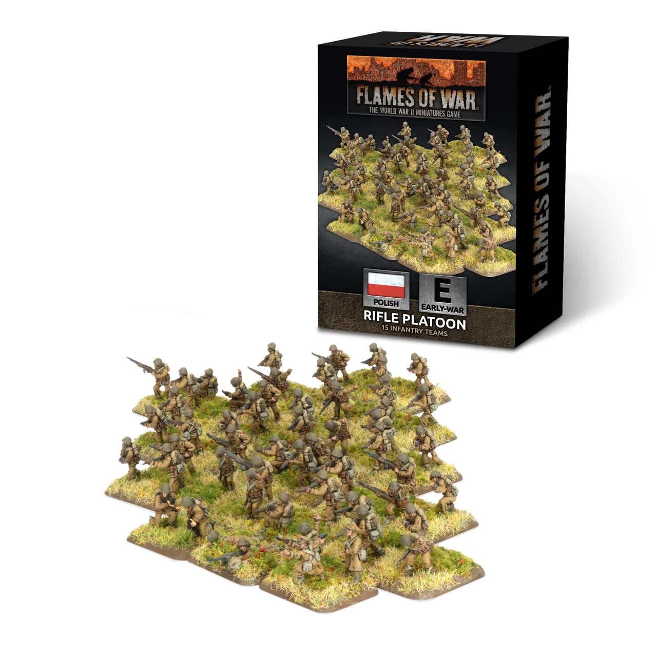 PBX12 Flames of War: Rifle Platoon (Polish)
