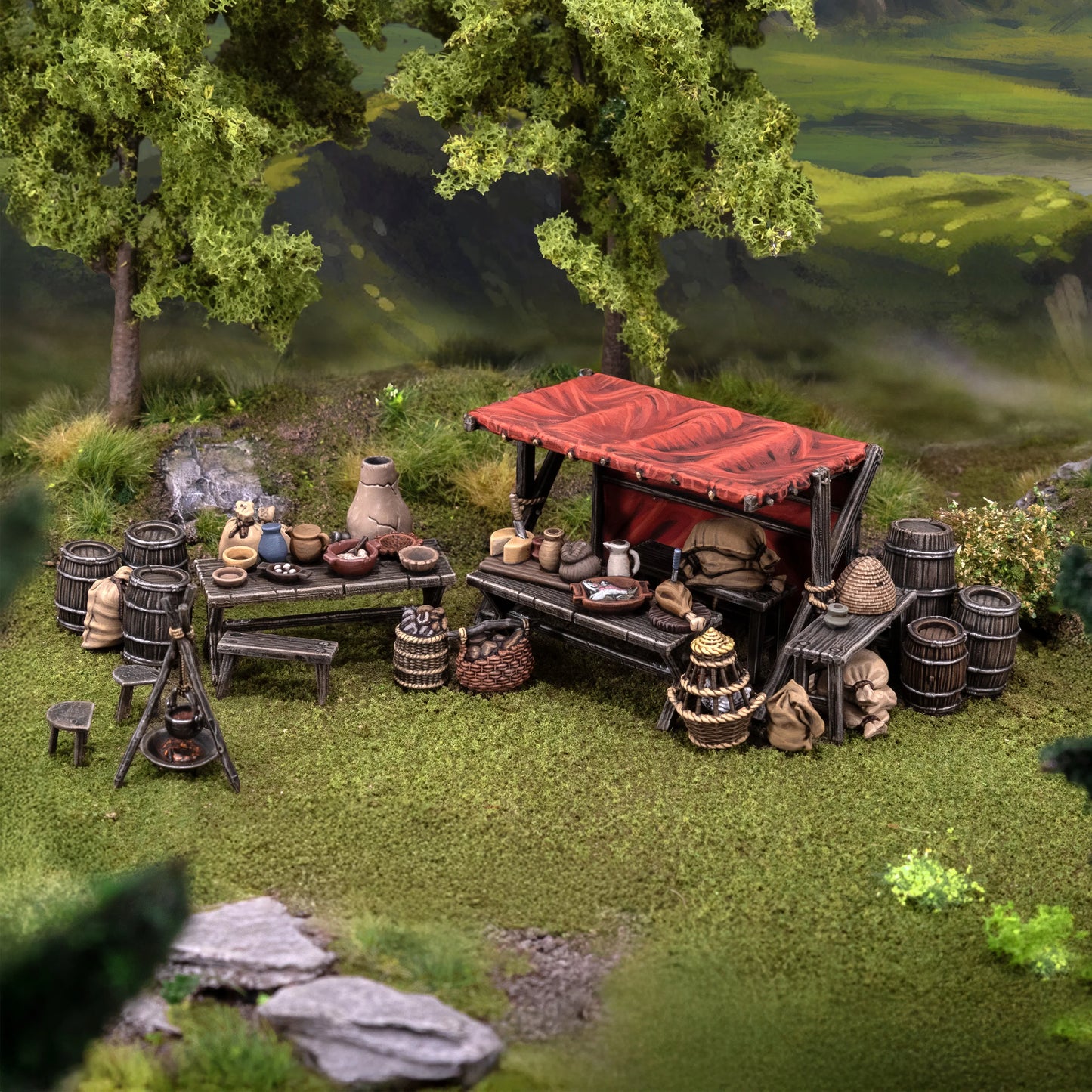 Victrix: Market Stall (Medieval & Dark Ages)