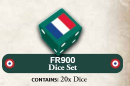 Flames of War: FR900 French EW Dice (x20)