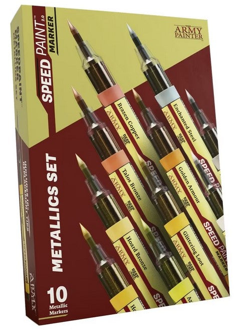 The Army Painter: Speedpaint Marker Metallics Set