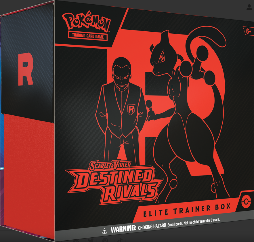 Pokemon TCG: Scarlet & Violet 10 - Destined Rivals - Elite Trainer Box