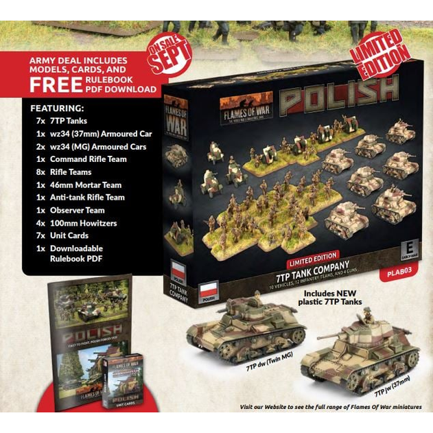 7TP Tank Company Polish Starter Force: Limited Edition