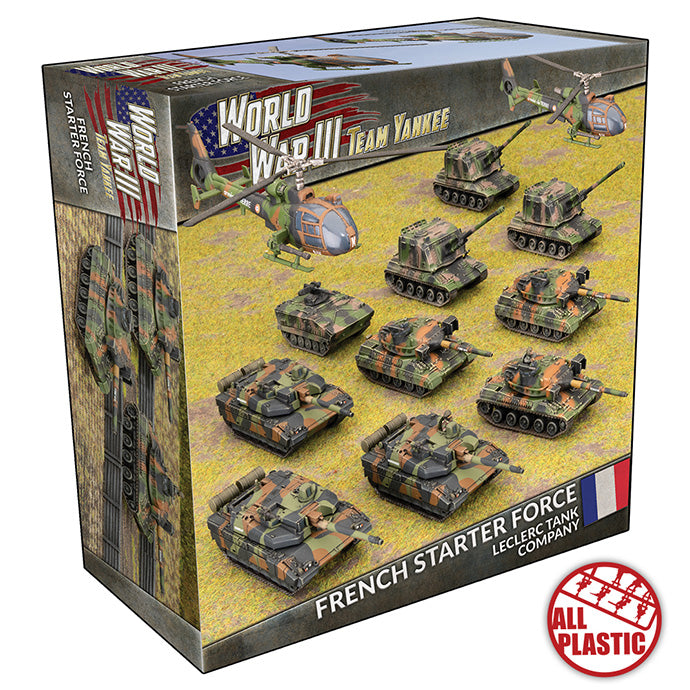 TFRAB02 NATO Forces French Starter Force - Leclerc Tank Company