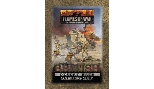 Flames of War: TD052 British Desert Rats Gaming Set
