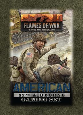 Flames of War: TD040 American 82nd Airborne Gaming Set (x20 Tokens, x2 Objectives, x16 Dice)