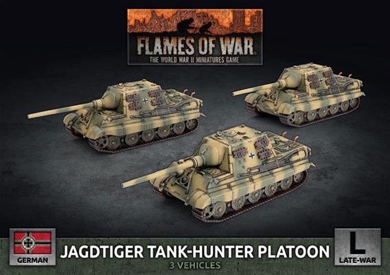 GBX179 Jagdtiger Tank-Hunter Platoon (Plastic)