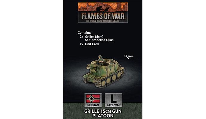 GE151 Grille 15cm Gun Platoon