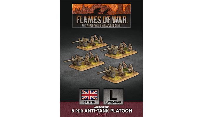 BBX51 Airborne 6pdr Anti-tank Platoon (Plastic)