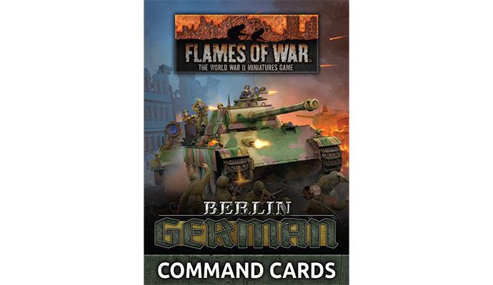 FW273C Berlin: German Command Cards (52x Cards)