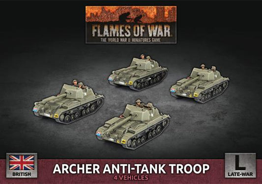 BBX78 Archer Anti-tank Troop (4x Plastic)