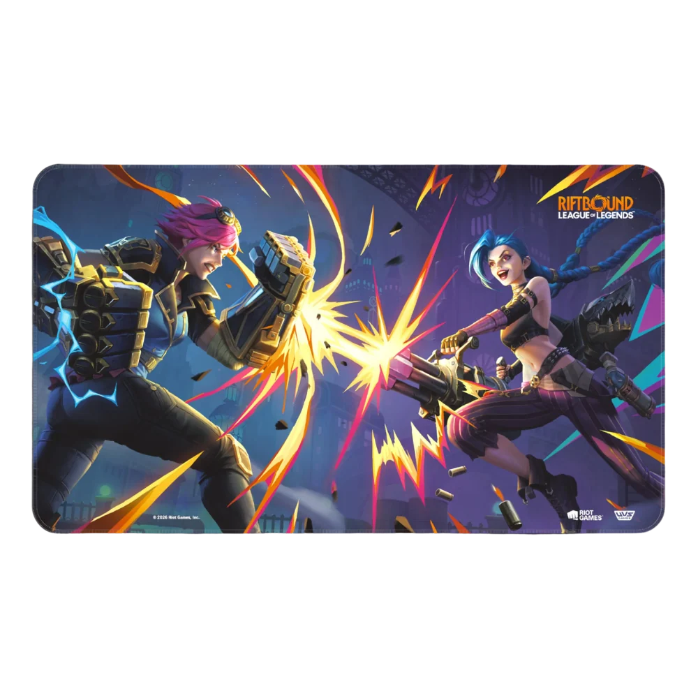 Riftbound: League of Legends TCG - Vendetta Vi vs Jinx Playmat