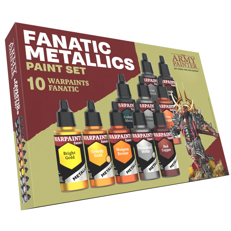 The Army Painter Warpaints Fanatic Metallics Paint Set