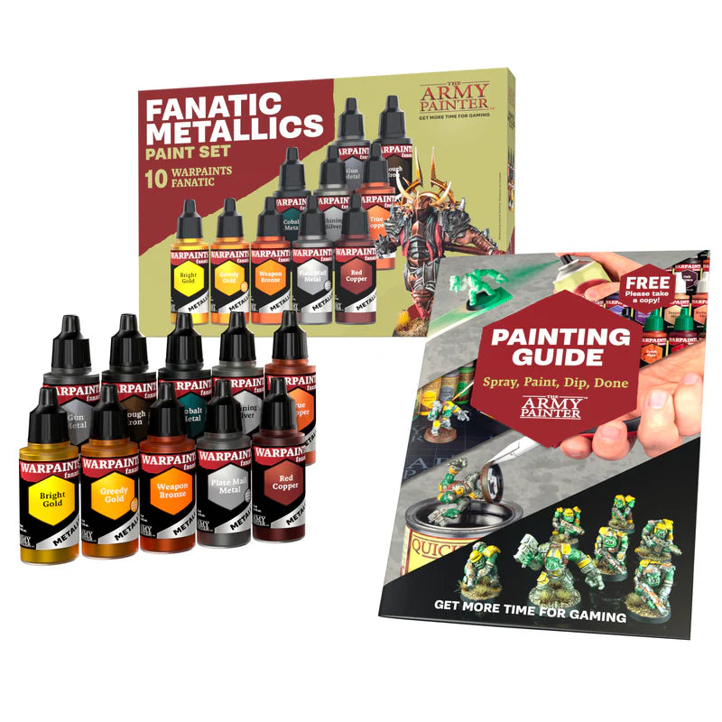 The Army Painter Warpaints Fanatic Metallics Paint Set