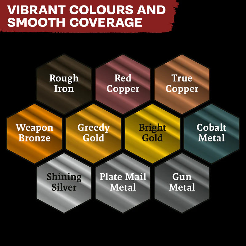 The Army Painter Warpaints Fanatic Metallics Paint Set