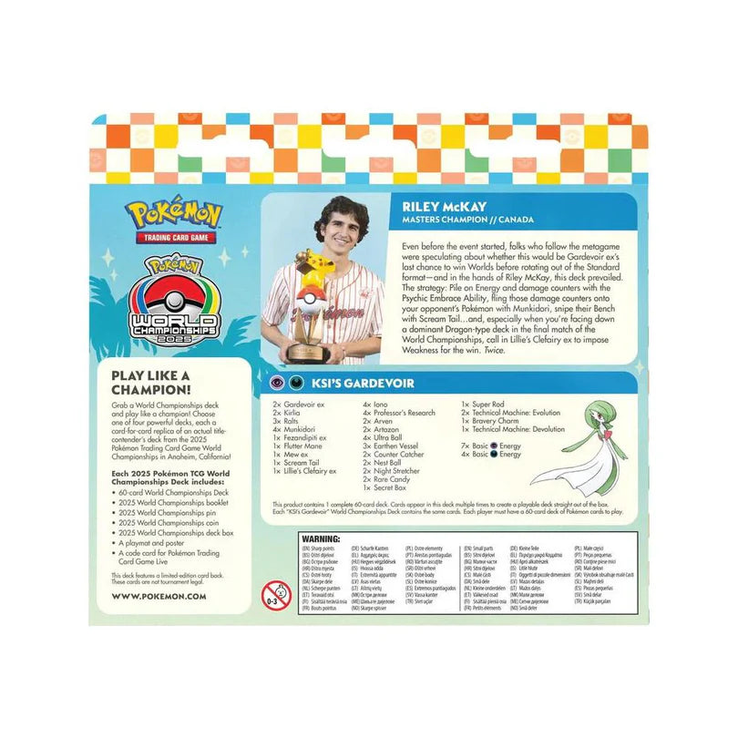 Pokemon TCG: World Championship Decks 2025 - Riley McKay