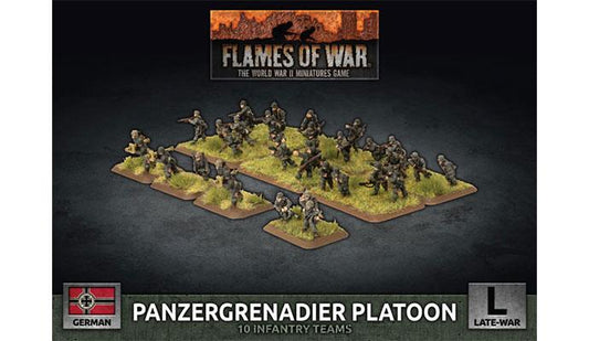 GBX169 Panzergrenadier Platoon (Plastic)